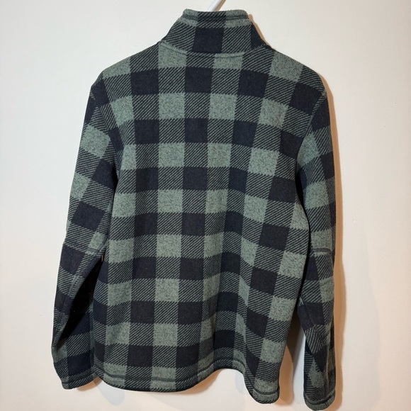 The North Face Green and Black Zip Up Sweater - Picture 5 of 10